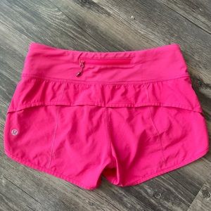 Lululemon Speed Shorts